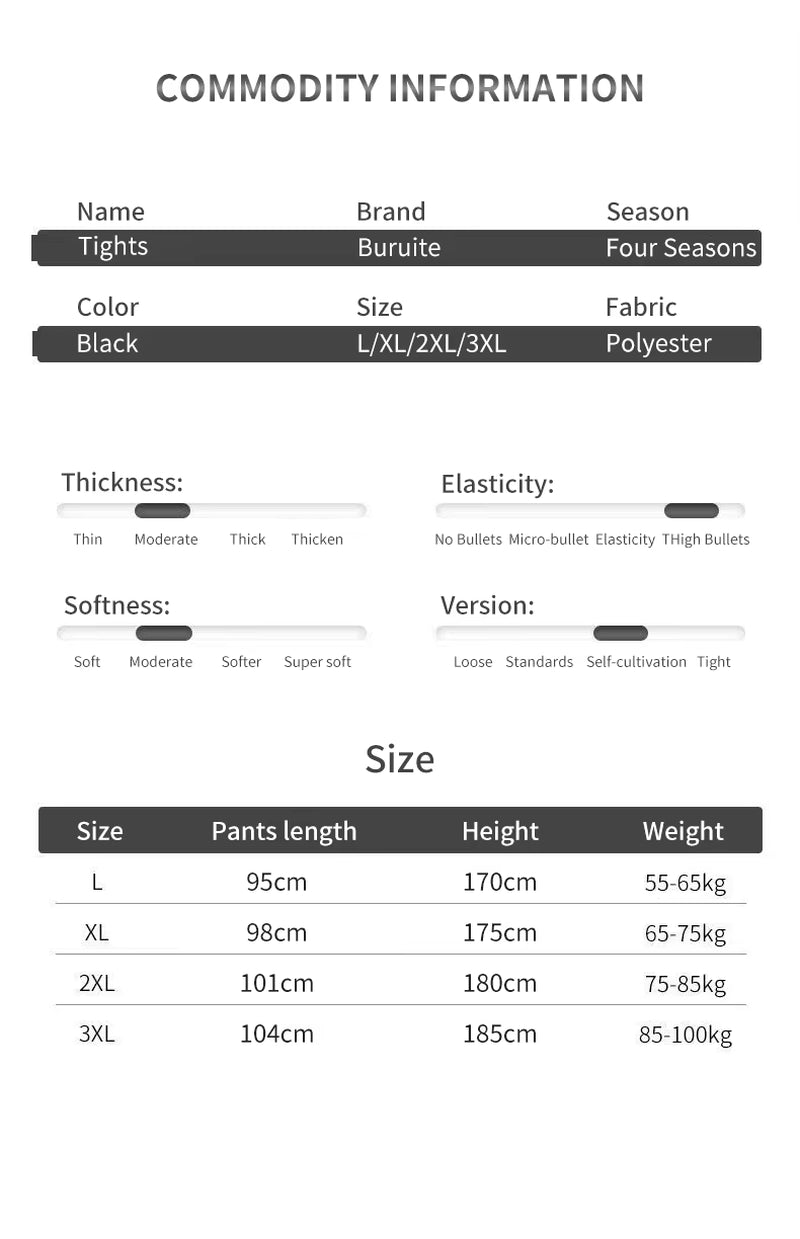 Tights Mens Spring Autumn Winter Basketball Training Elastic Fitness Base Pants Fast Dry Running Compression Long Pantsice Silk